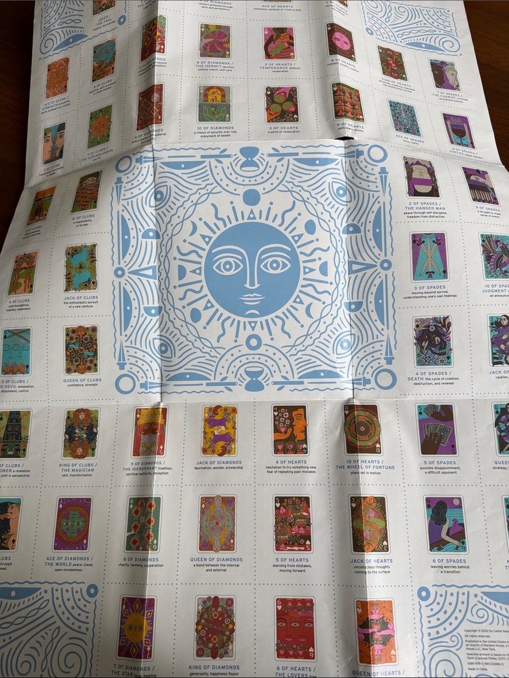 Opened The Illuminated Tarot Puzzle - perfect condition 1000 pc. - Picture 4 of 4